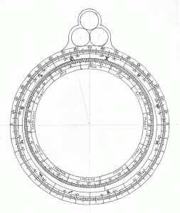 Completed calendar ring